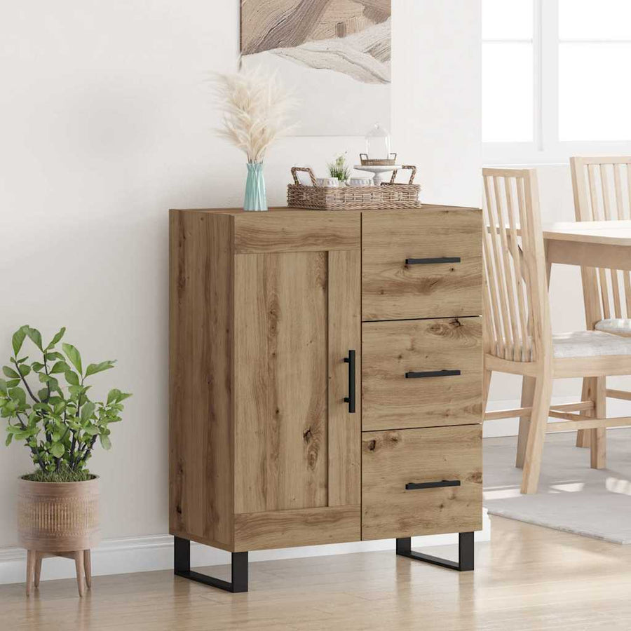 Dressoir met lade Artisan Eiken 69,5 x 34 x 90 cm