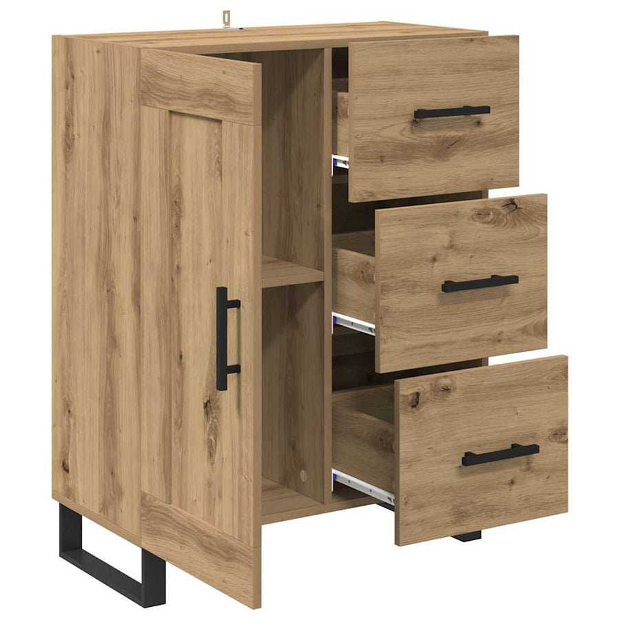 Dressoir met lade Artisan Eiken 69,5 x 34 x 90 cm