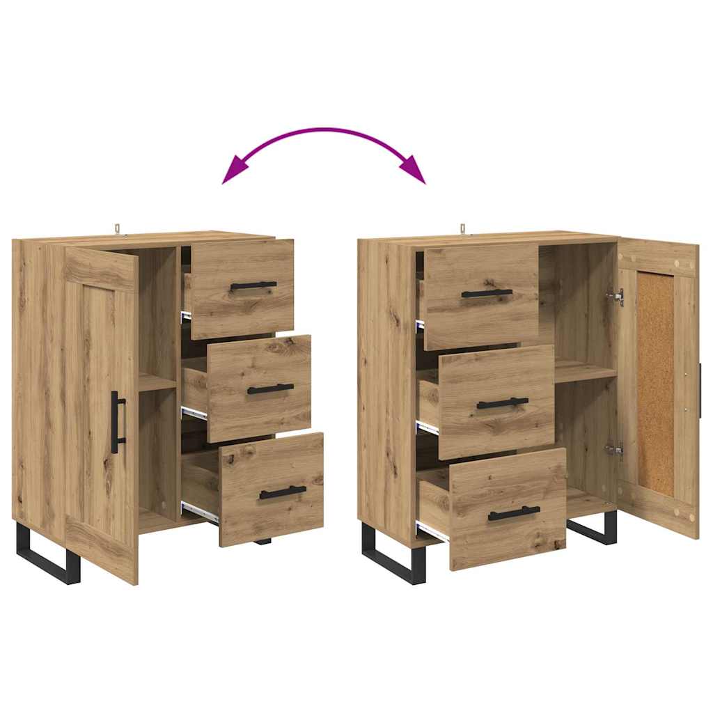 Dressoir met lade Artisan Eiken 69,5 x 34 x 90 cm