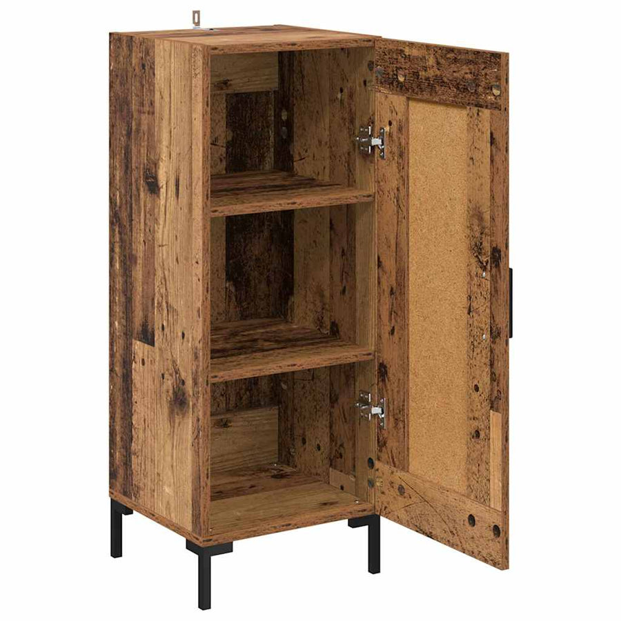 Dressoir Olden Oud Hout 34,5 x 34 x 90 cm
