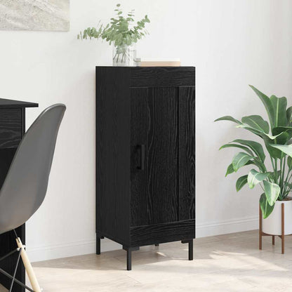Dressoir Olden Zwart Eiken 34,5 x 34 x 90 cm