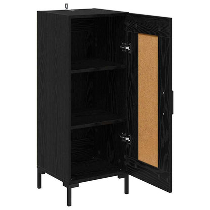 Dressoir Olden Zwart Eiken 34,5 x 34 x 90 cm