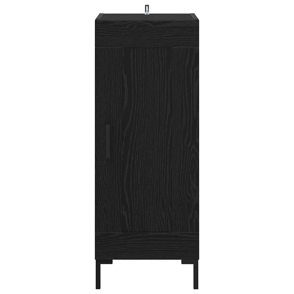 Dressoir Olden Zwart Eiken 34,5 x 34 x 90 cm