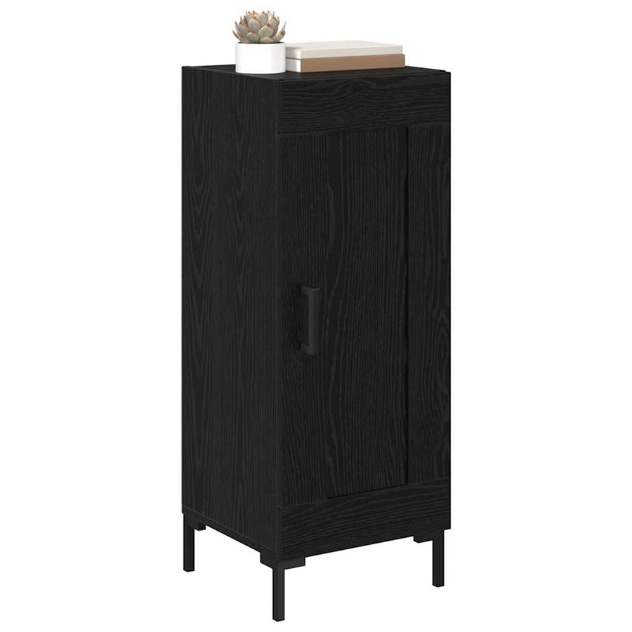 Dressoir Olden Zwart Eiken 34,5 x 34 x 90 cm