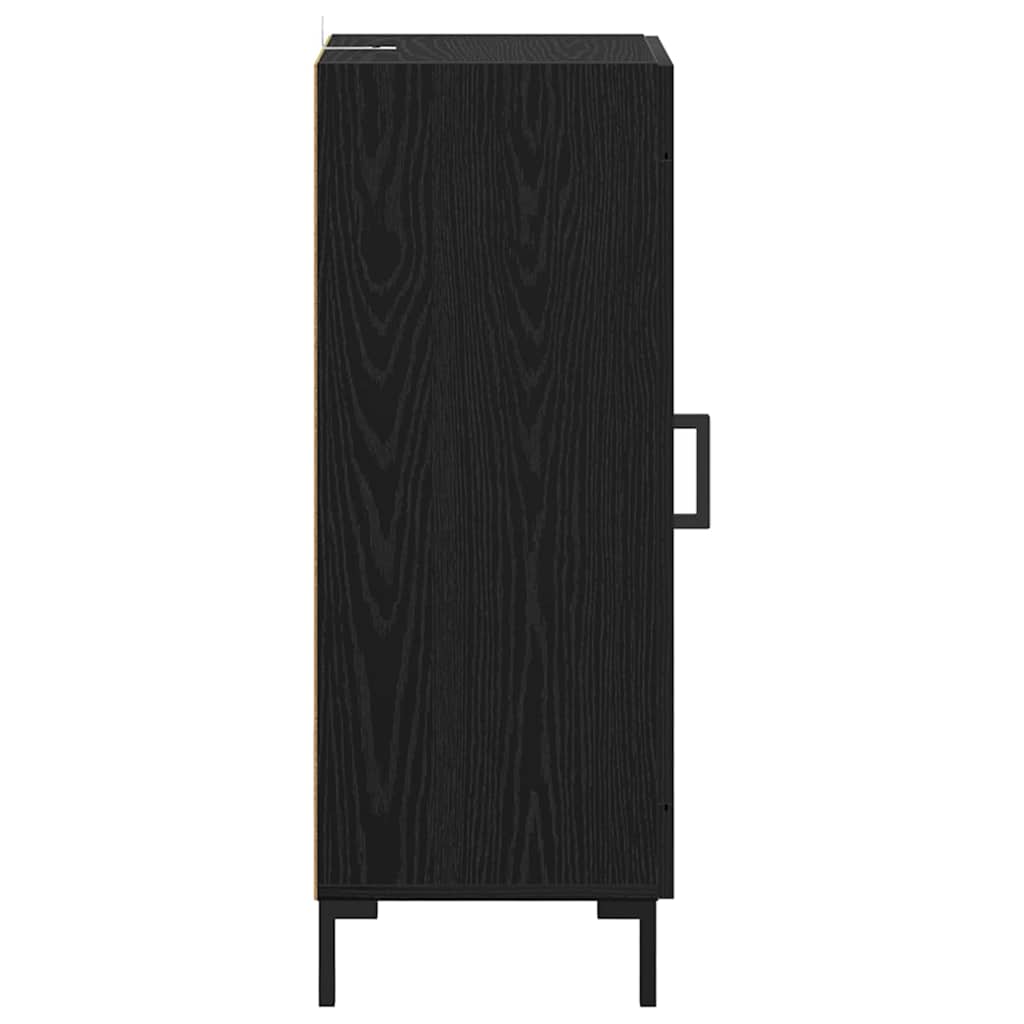 Dressoir Olden Zwart Eiken 34,5 x 34 x 90 cm
