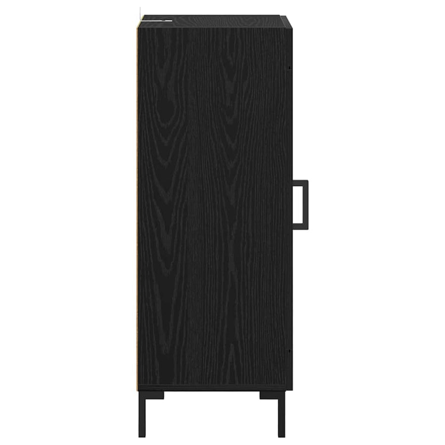 Dressoir Olden Zwart Eiken 34,5 x 34 x 90 cm