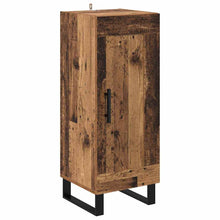 Dressoir Oud Hout 34,5 x 34 x 90 cm Gemonteerd hout en ijzer