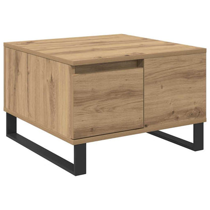 Salontafel Artisan Eiken 55 x 55 x 36,5 cm Bewerkt hout
