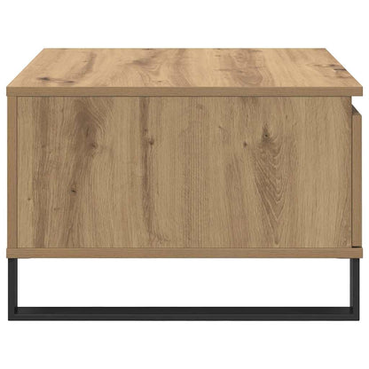 Salontafel Artisan Eiken 55 x 55 x 36,5 cm Bewerkt hout