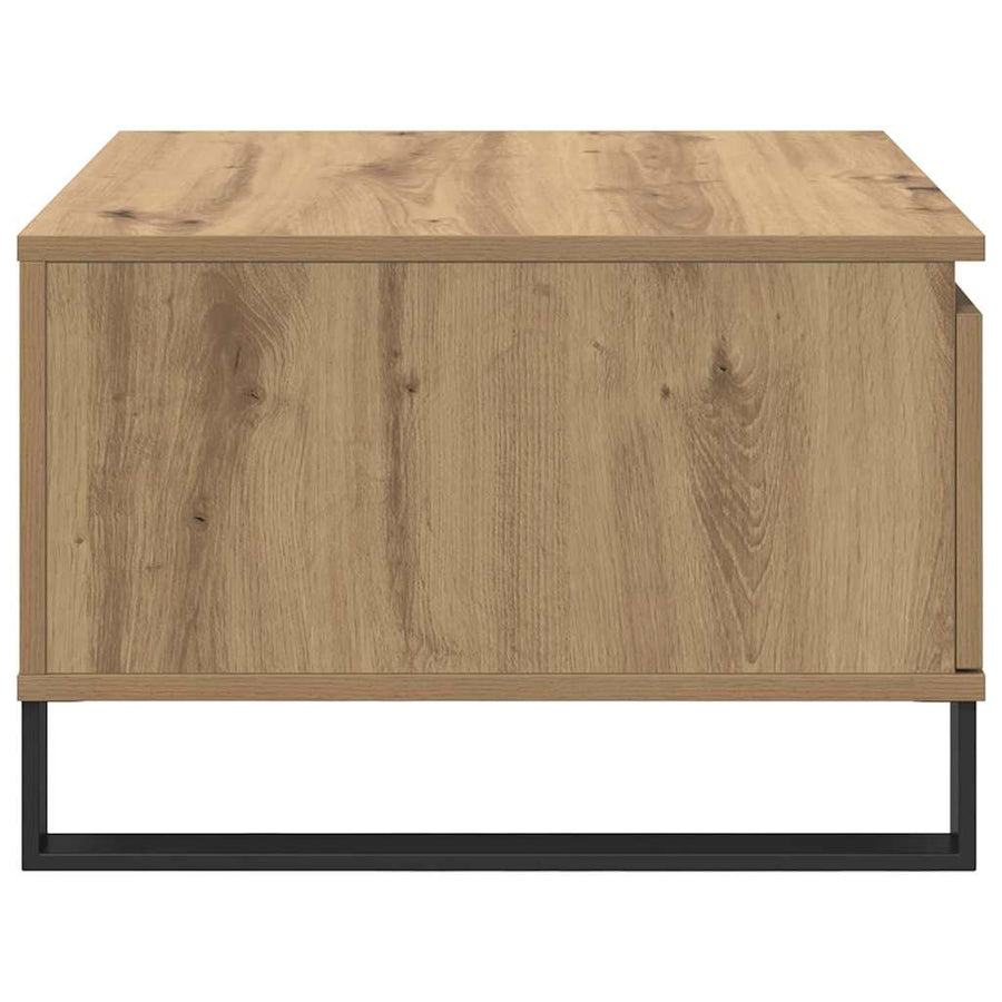 Salontafel Artisan Eiken 55 x 55 x 36,5 cm Bewerkt hout