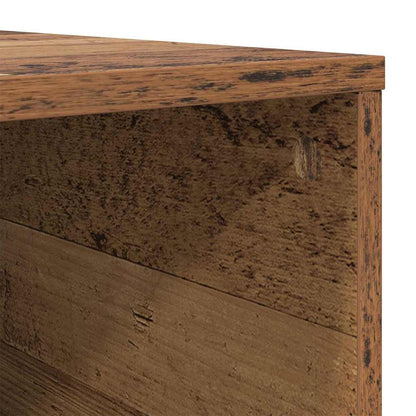 Salontafel Oud Hout 80 x 80 x 36,5 cm Bewerkt hout
