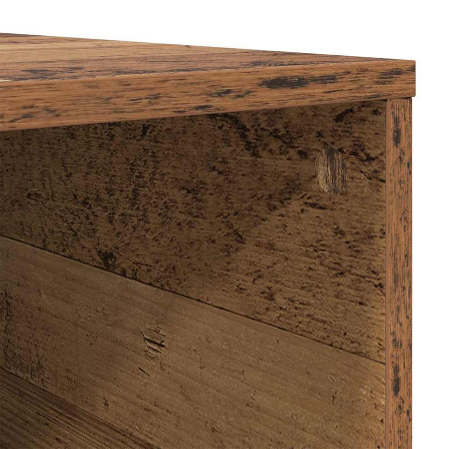 Salontafel Oud Hout 80 x 80 x 36,5 cm Bewerkt hout
