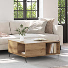 Coffee table Artisan Oak 80 x 80 x 36.5 cm Engineered wood