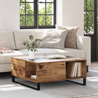 Coffee table Old Wood 80 x 80 x 36.5 cm Treated wood