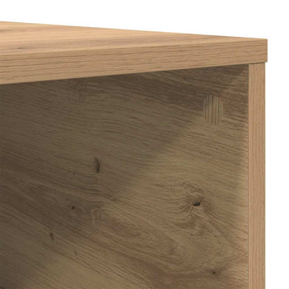 Salontafel artisanaal eikenkleurig 80 x 80 x 36.5 cm