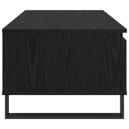 Salontafel met lade Zwart eiken Bewerkt hout