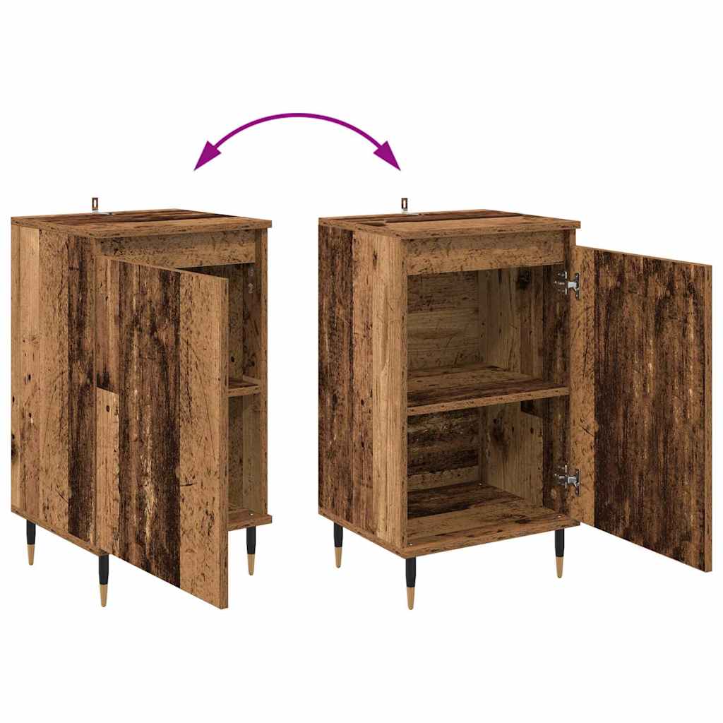 Dressoir 2 pcs Oud Hout 40 x 35 x 70 cm