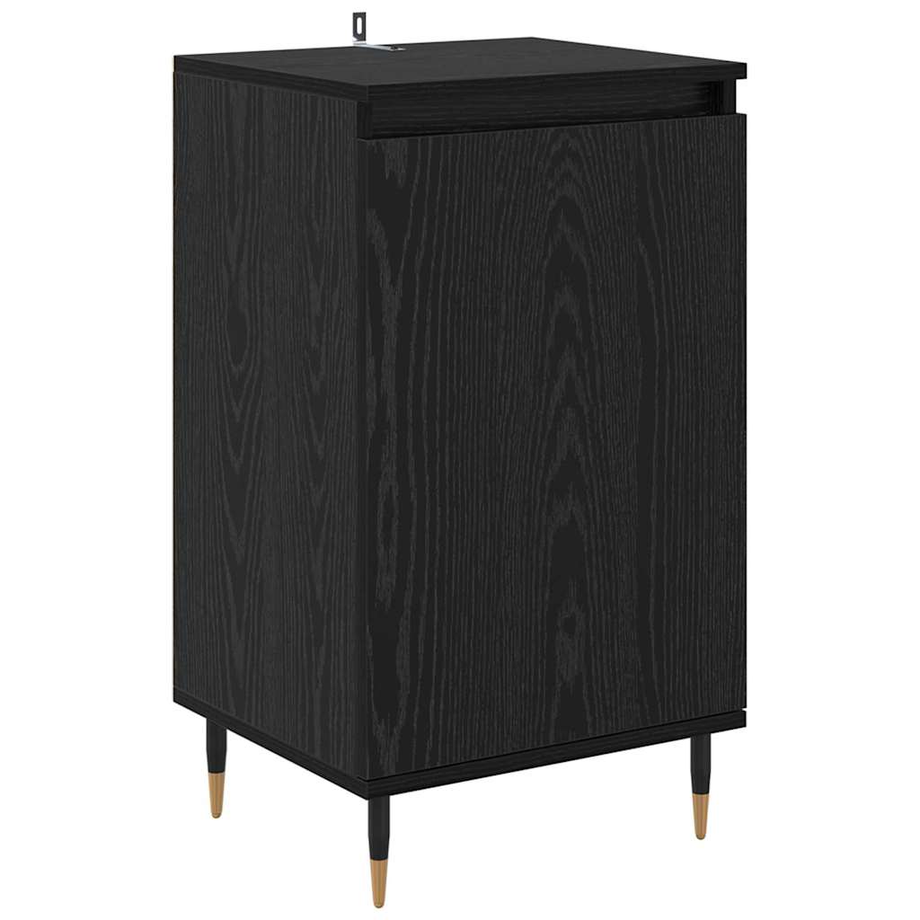 Dressoir 2 pcs Zwart Eiken 40 x 35 x 70 cm