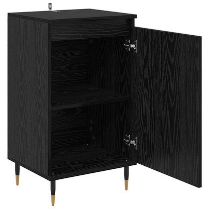 Dressoir 2 pcs Zwart Eiken 40 x 35 x 70 cm