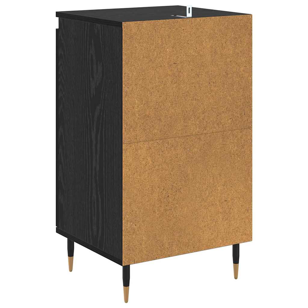 Dressoir 2 pcs Zwart Eiken 40 x 35 x 70 cm