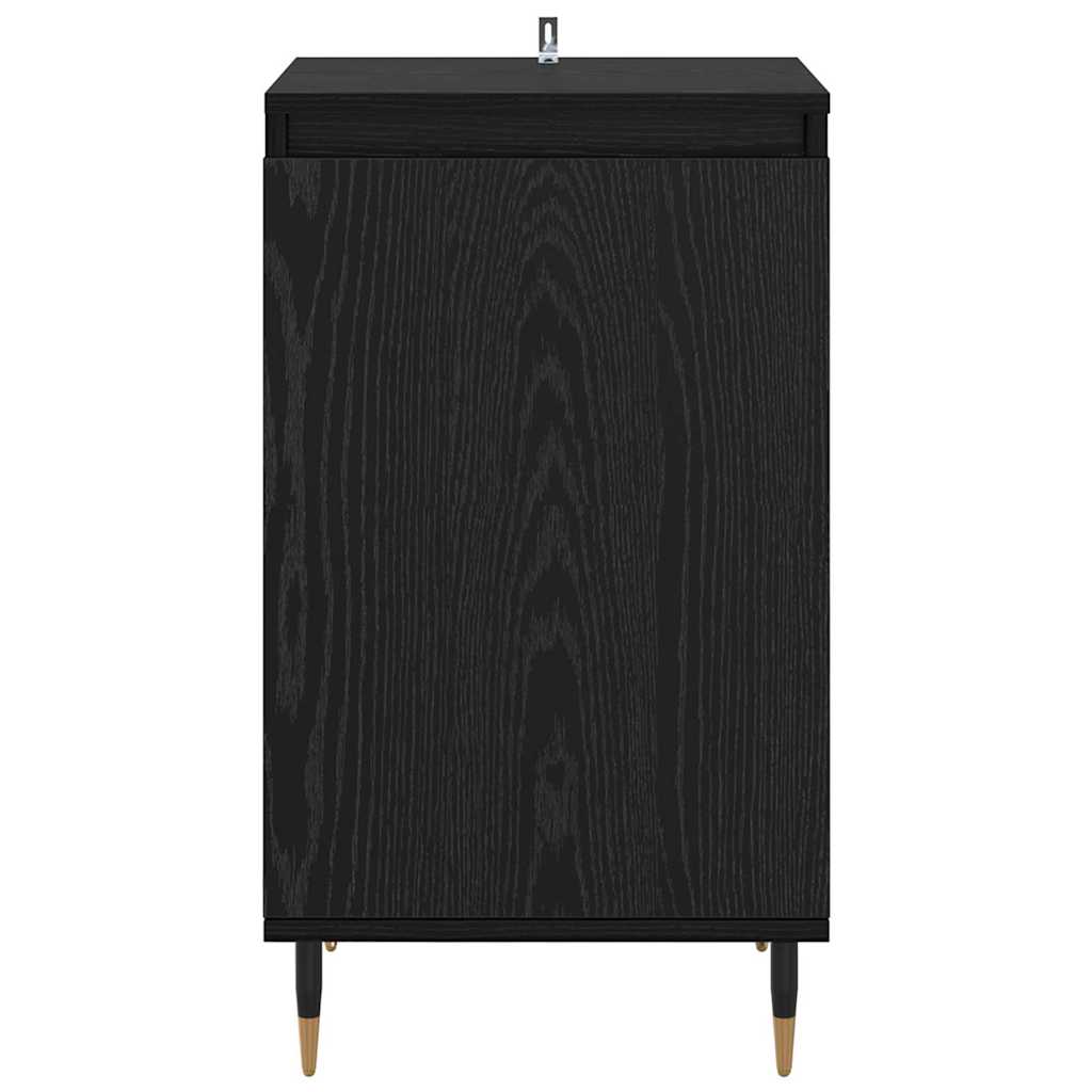 Dressoir 2 pcs Zwart Eiken 40 x 35 x 70 cm