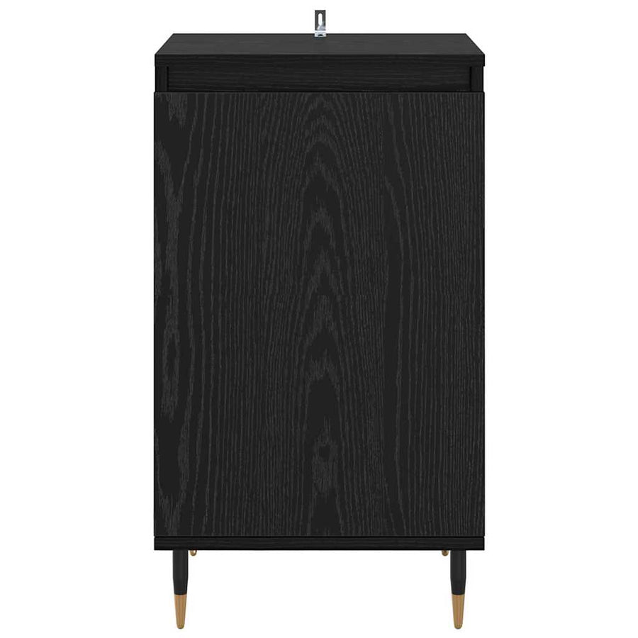 Dressoir 2 pcs Zwart Eiken 40 x 35 x 70 cm