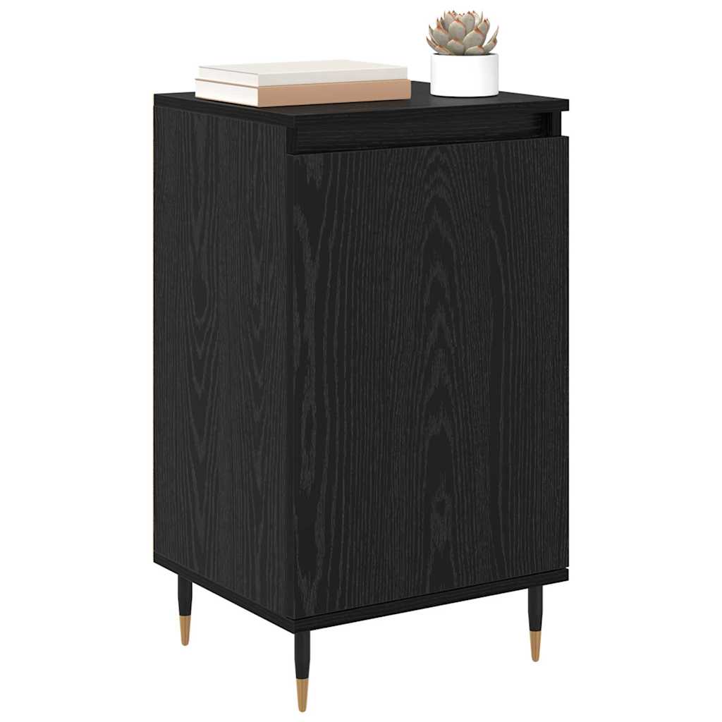 Dressoir 2 pcs Zwart Eiken 40 x 35 x 70 cm