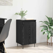 Dressoir 40x35x70 cm zwart eiken