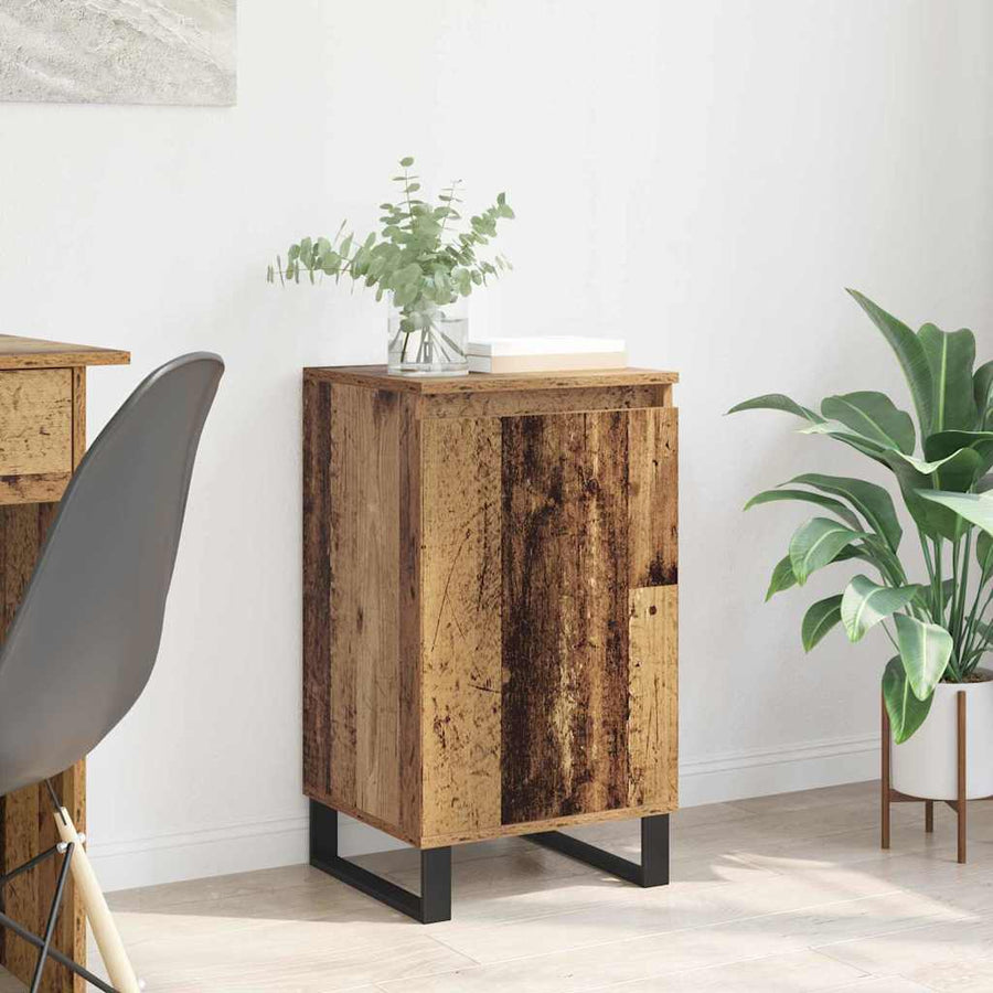 Dressoir Oudhout 40 x 35 x 70 cm Bewerkt hout