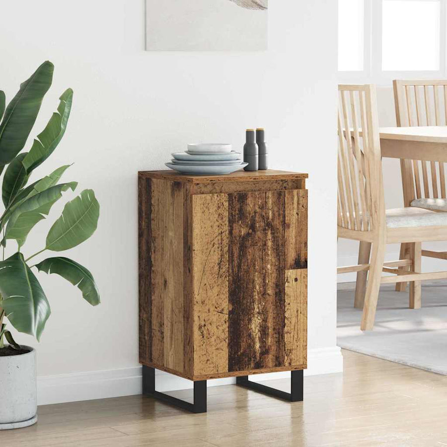 Dressoir Oudhout 40 x 35 x 70 cm Bewerkt hout