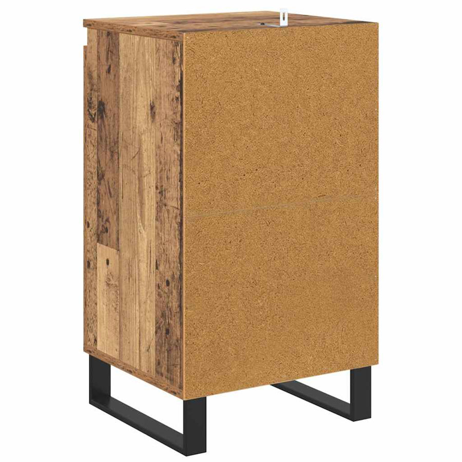 Dressoir Oudhout 40 x 35 x 70 cm Bewerkt hout