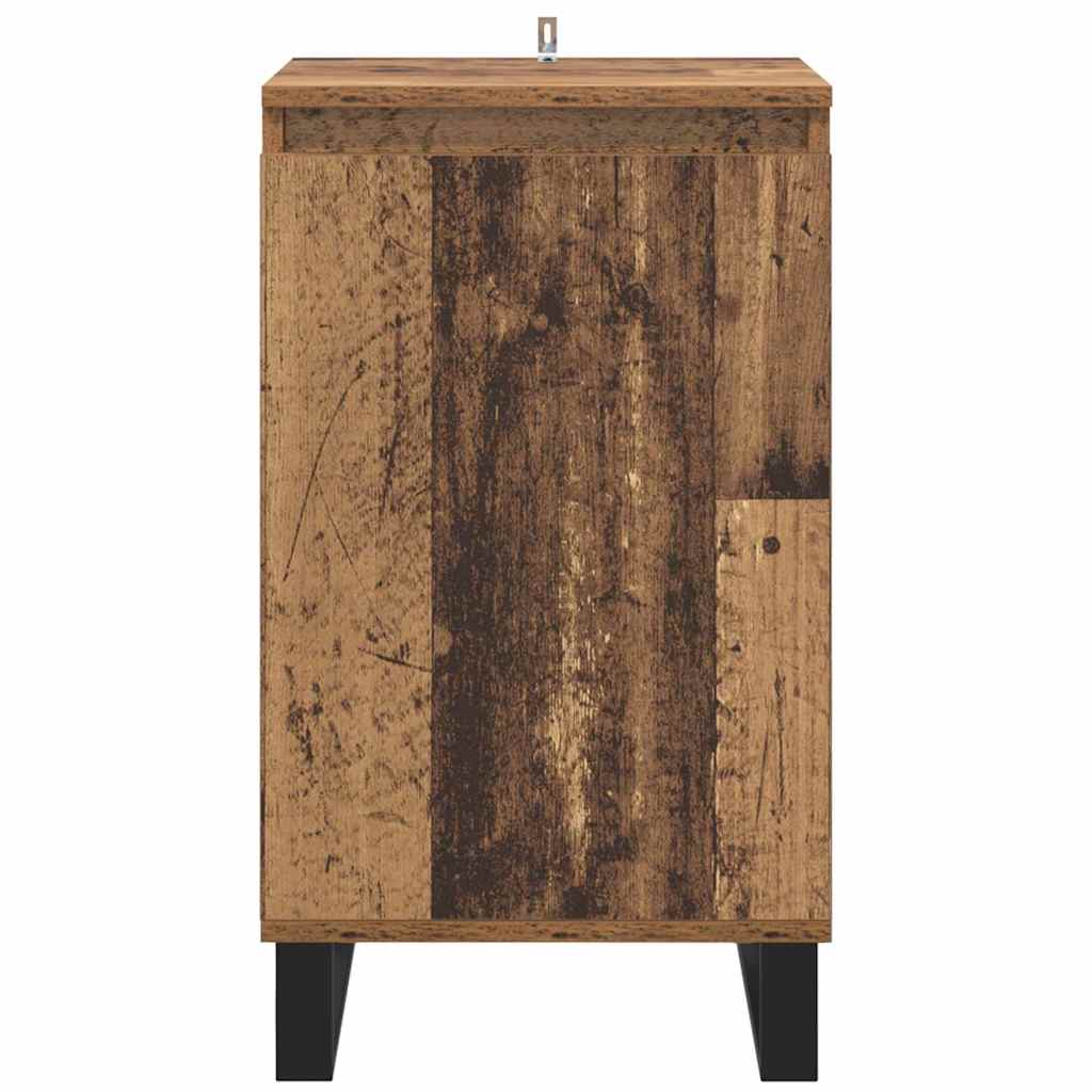 Dressoir Oudhout 40 x 35 x 70 cm Bewerkt hout