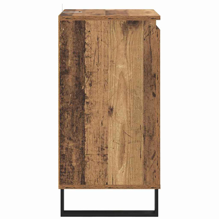 Dressoir Oudhout 40 x 35 x 70 cm Bewerkt hout