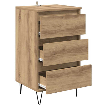 Dressoir Artisan Eiken 40 x 35 x 70 cm Gemonteerd hout en ijzer