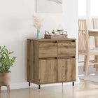 Dressoir Artisan Eiken 60x35x70 cm hout ijzer