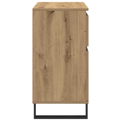 Dressoir Artisan Eiken 60 x 35 x 70 cm Gemonteerd hout en ijzer