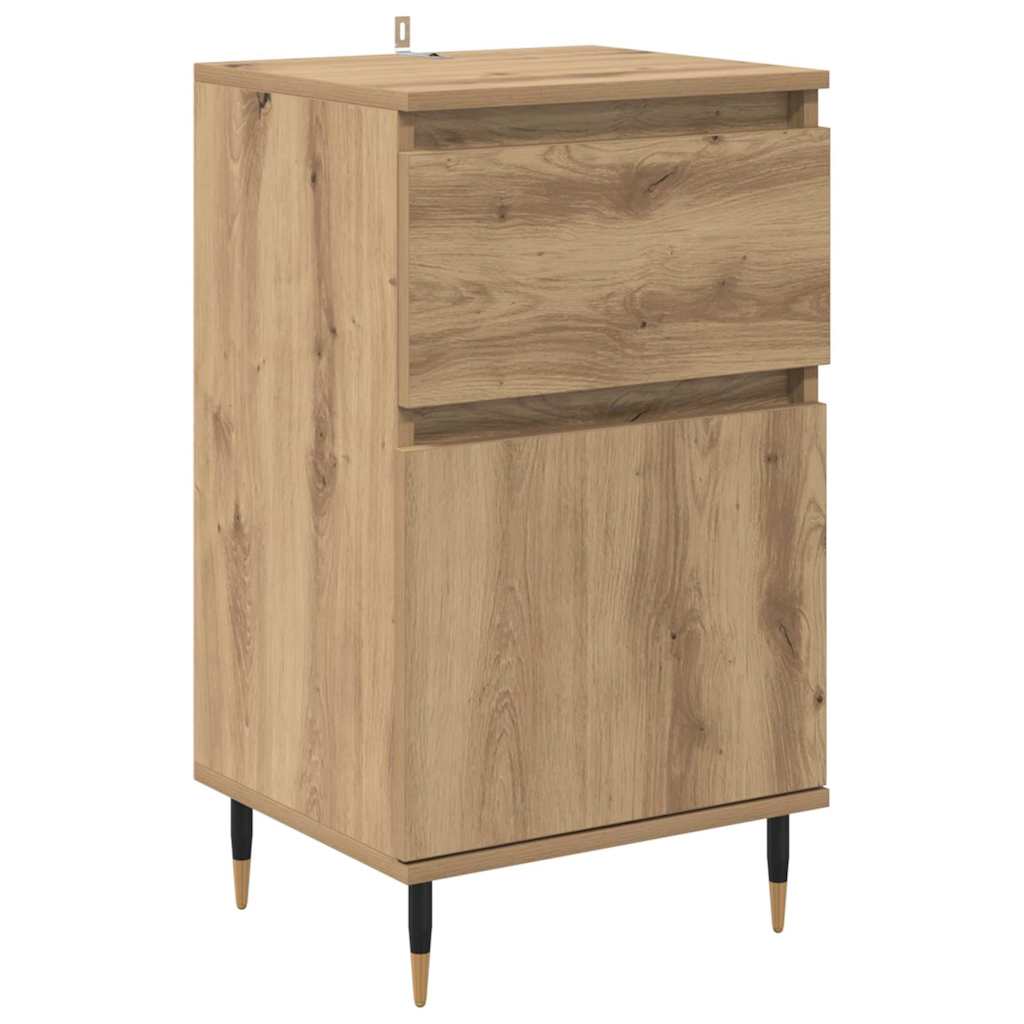 Dressoir Artisan Eiken 40 x 35 x 70 cm Gemonteerd hout en ijzer