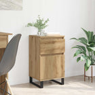Dressoir 35x40x70 cm bewerkt hout eikenkleurig