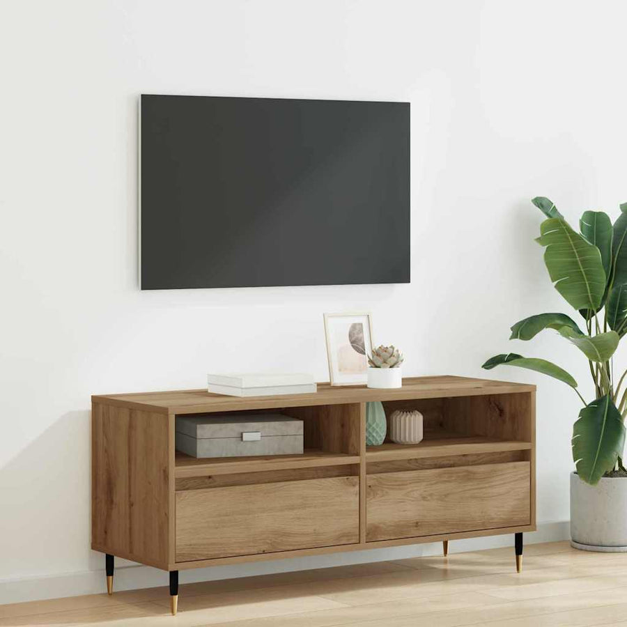 TV-kast met lade Artisan Eiken 100 x 34,5 x 44,5 cm