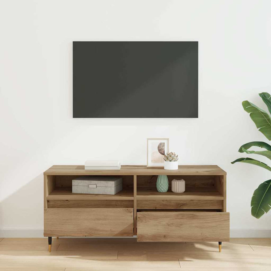 TV-kast met lade Artisan Eiken 100 x 34,5 x 44,5 cm