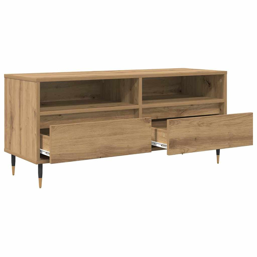 TV-kast met lade Artisan Eiken 100 x 34,5 x 44,5 cm