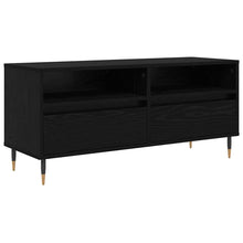 TV-kast met lade Zwart Eiken 100 x 34,5 x 44,5 cm