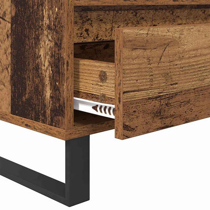 TV-kast Oud Hout 100 x 34,5 x 44,5 cm Gemonteerd hout en ijzer