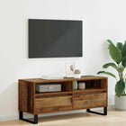 TV Cabinet Old Wood 100 x 34.5 x 44.5 cm Assembled wood and iron