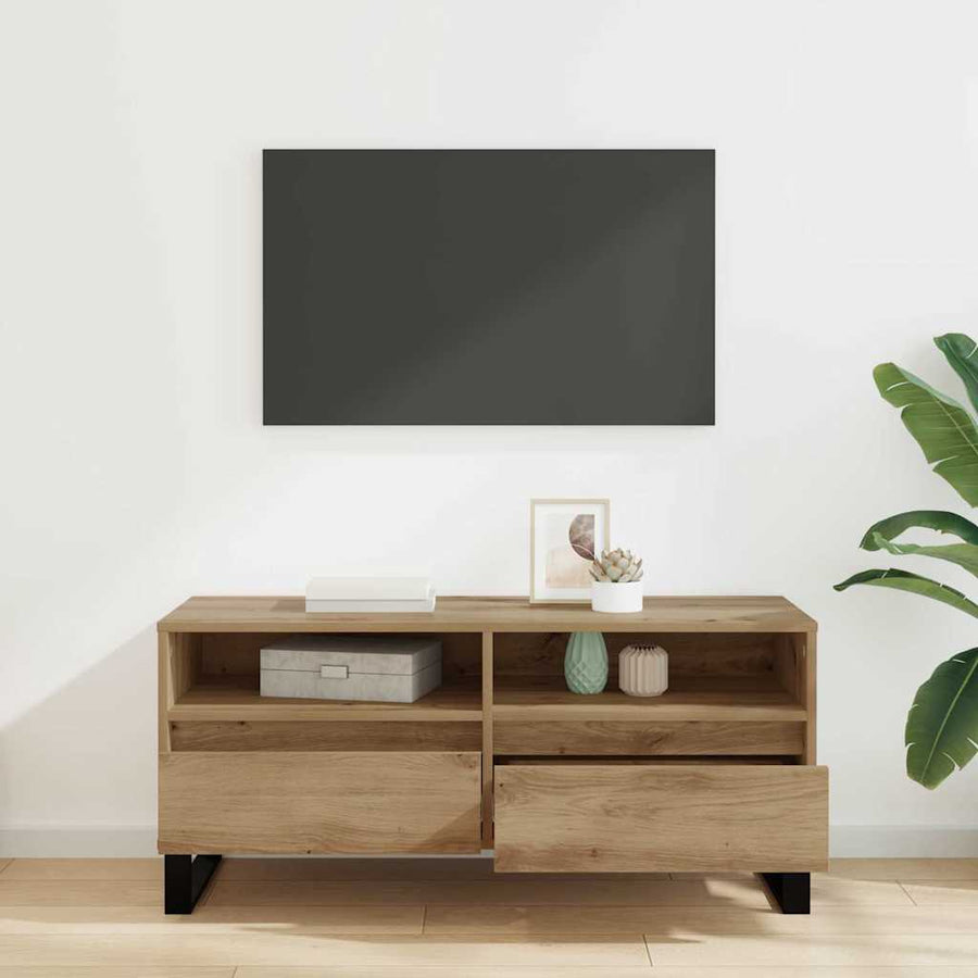 TV-kast met lade Artisan Eiken 100 x 34,5 x 44,5 cm