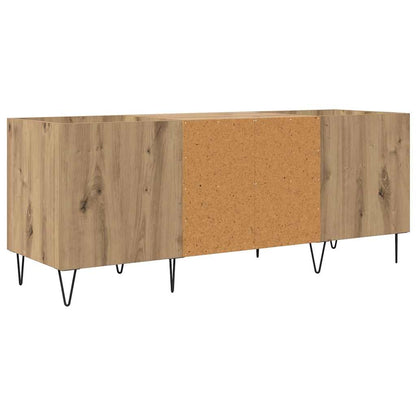 Platenkast met plank met opslag Artisan Eiken 121 x 38 x 48 cm