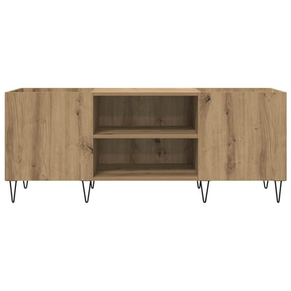 Platenkast met plank met opslag Artisan Eiken 121 x 38 x 48 cm