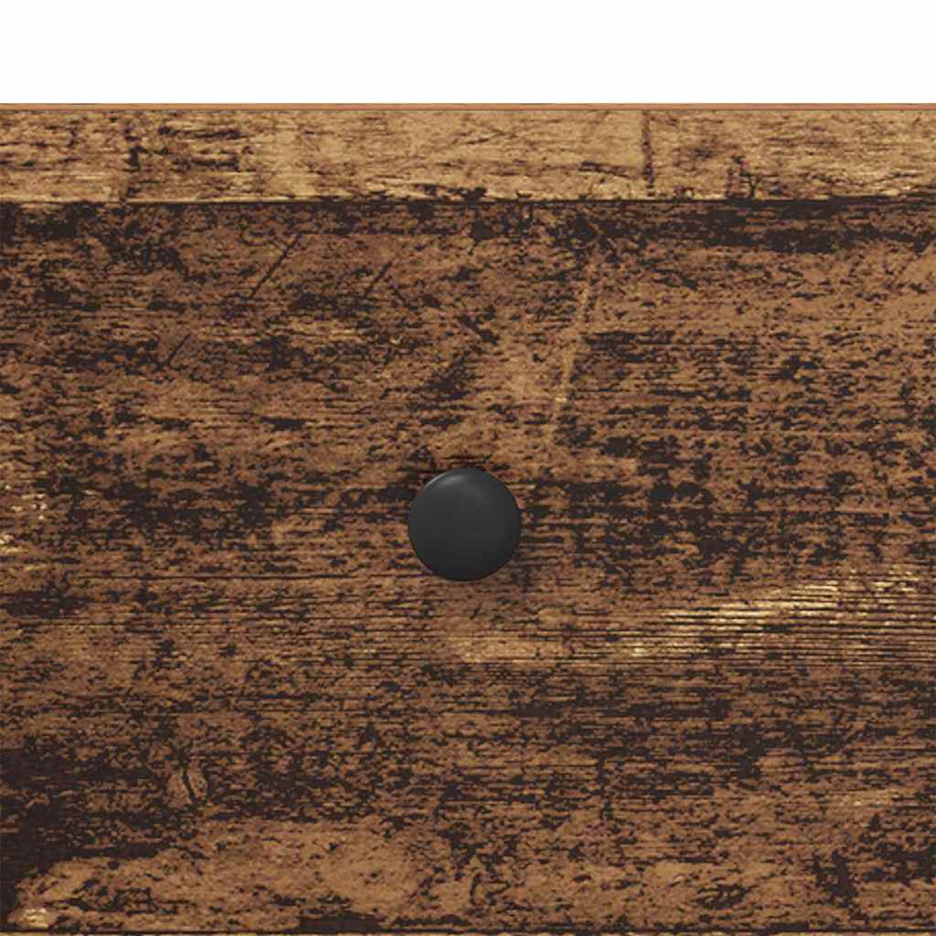 Nachtkastje met lade Oud Hout 34 x 35,5 x 45 cm Bewerkt hout