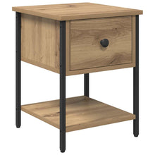 Nachtkastje Artisan Eiken 34 x 35,5 x 45 cm Bewerkt hout