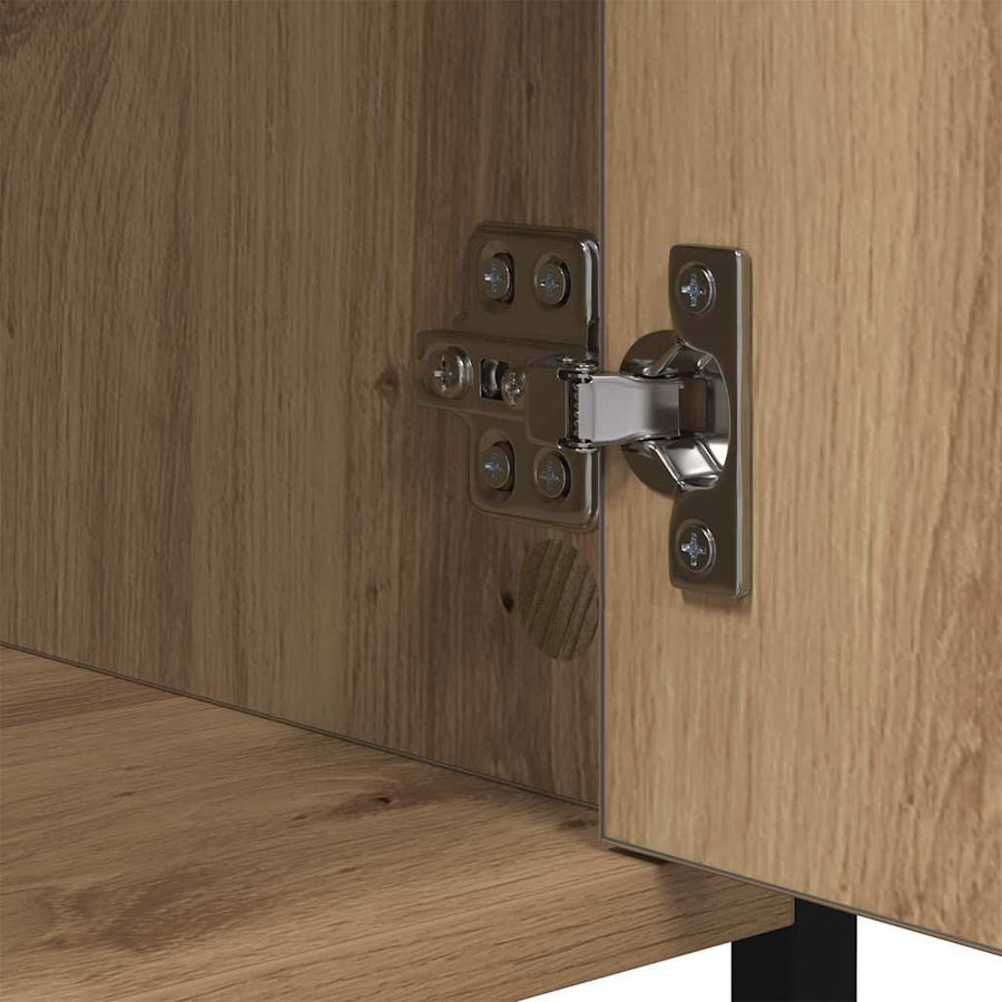 Nachtkastje Artisan Eiken 40 x 42 x 60cm Bewerkt hout